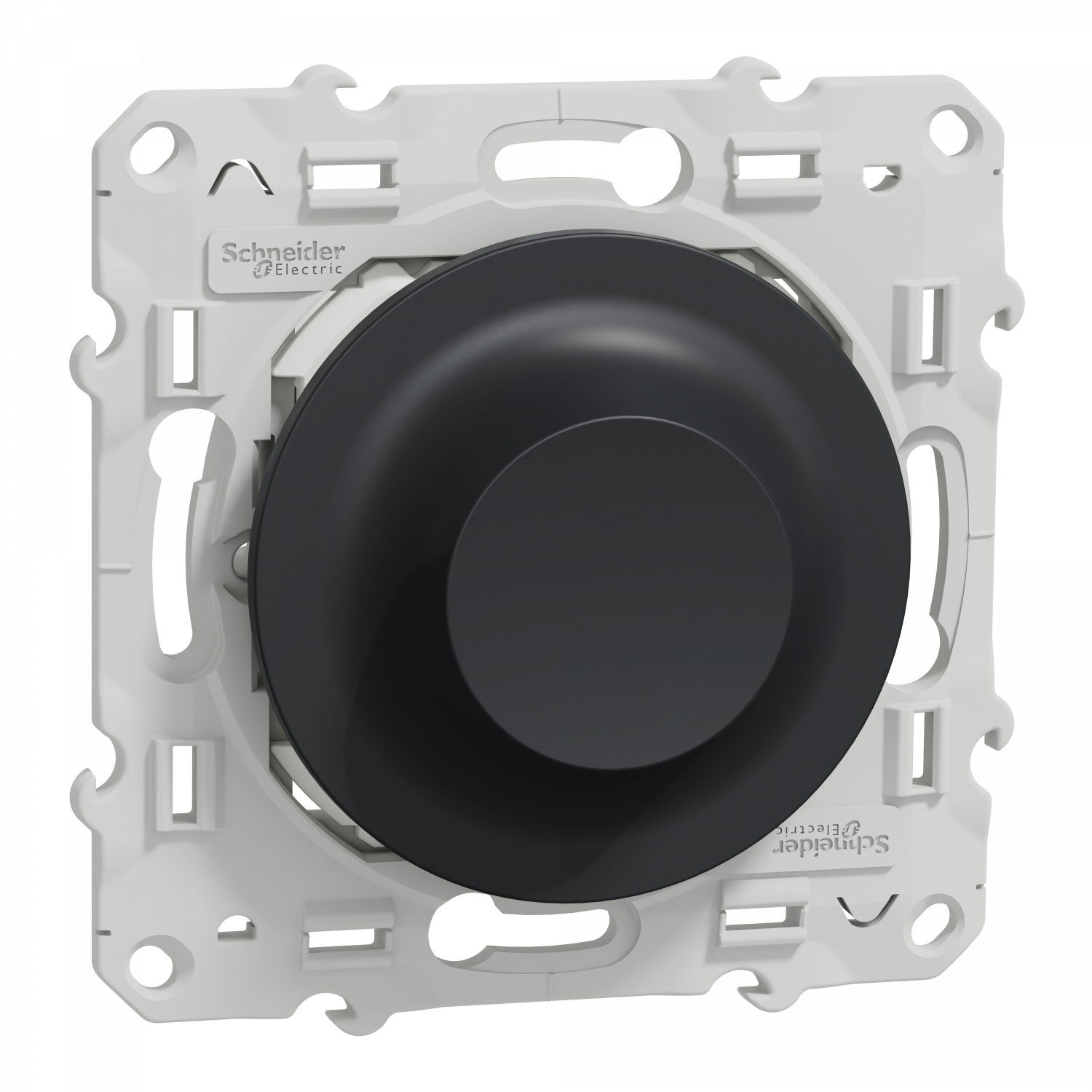 Wiser Odace - variateur rotatif LED - 2 fils - zigbee - anthracite