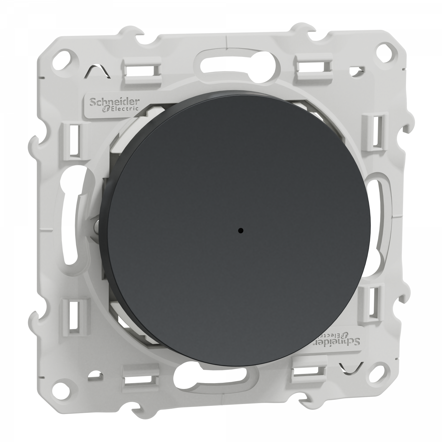 Wiser Odace - bouton poussoir - 10A - zigbee - anthracite