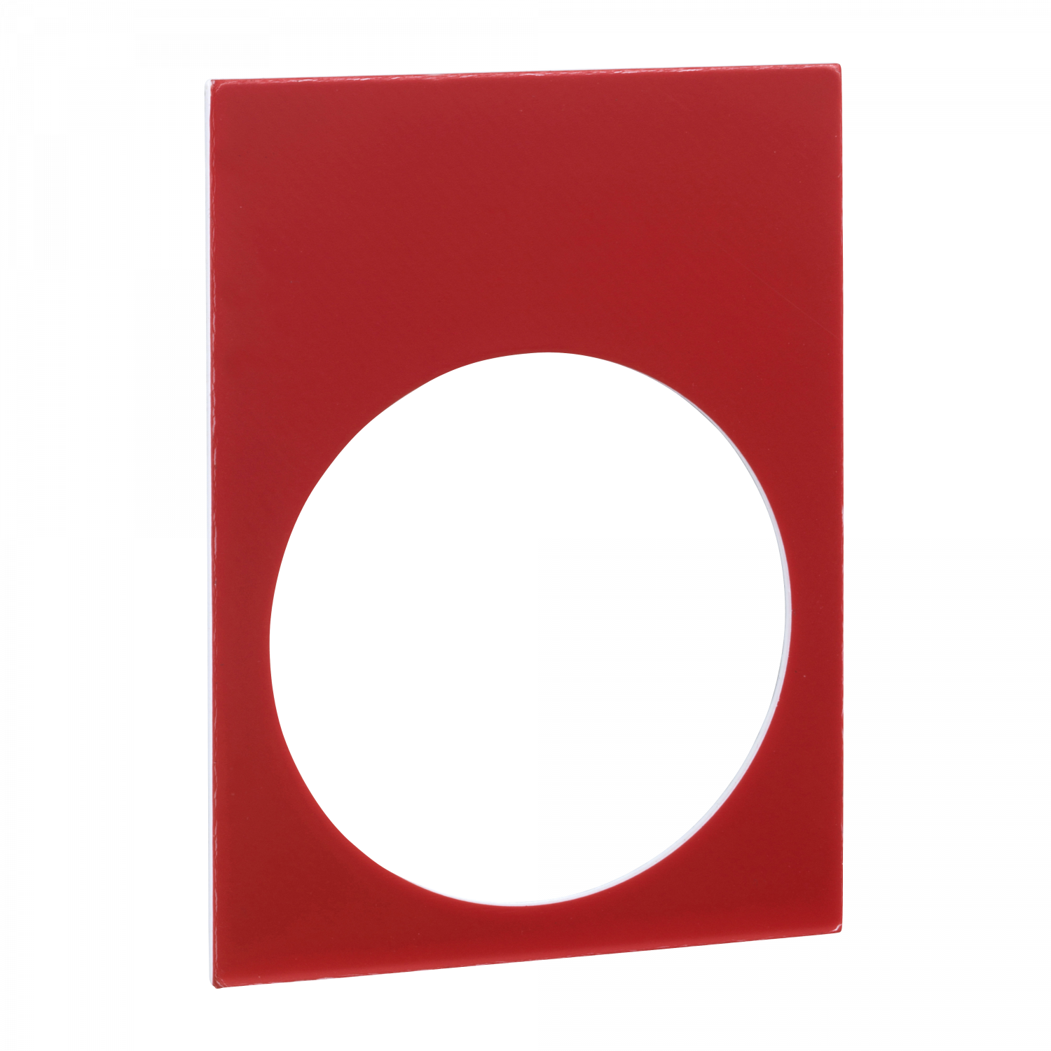 Harmony - étiquette - 30x40mm - 1 face noire, 1 face rouge - sans marquage