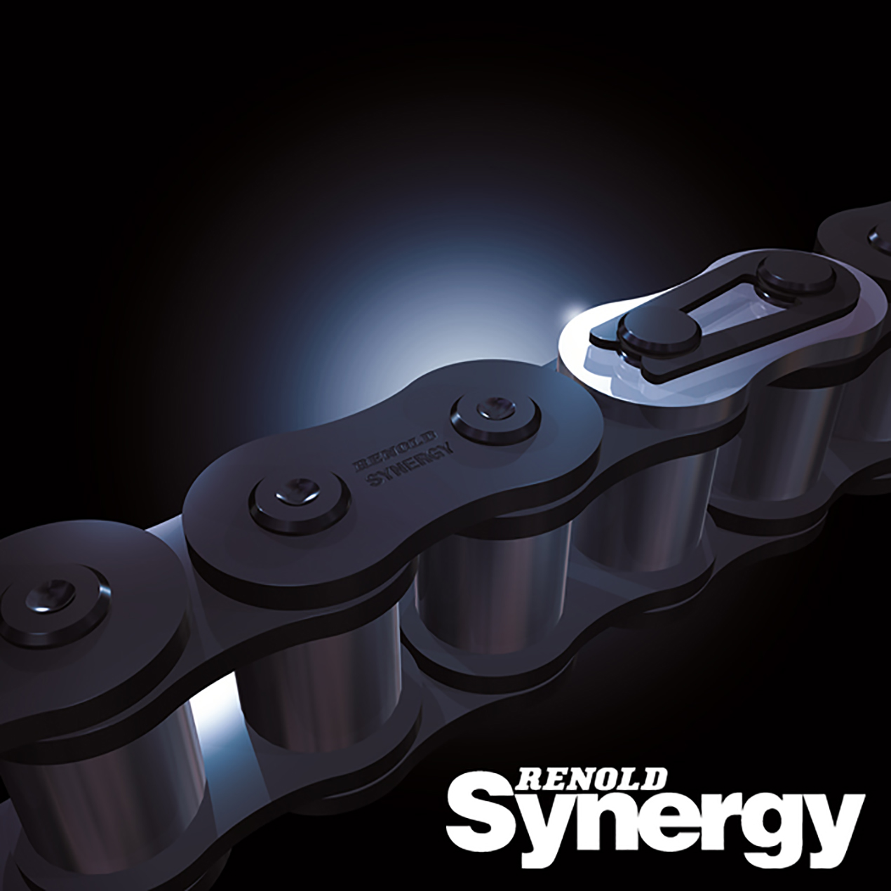 CHAINE A ROULEAUX SYNERGY 12,7D 3,05M -10 Ft 08B-2 BS 