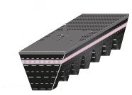 COURROIE TRAP. GTX EPDM  XPA 1000