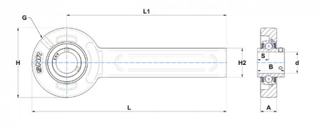 Palier auto aligneur 