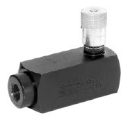 Limiteur de débit unidirectionnel en ligne