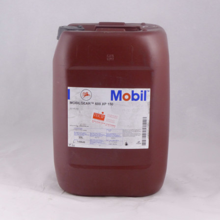 Huile MOBILGEAR  600 XP 150 bidon de 20L