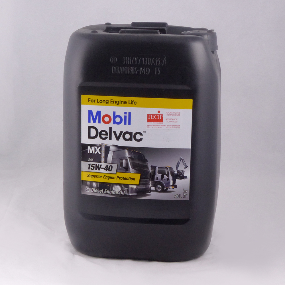 Huile DELVAC MX 15W40 bidon de 20L