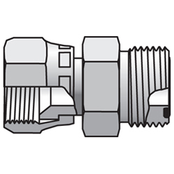 UNION ORIENTABLE MALE + ECROU LIBRE ACIER M ORFS 1
