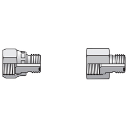 REDUCTION DE TUBE ECROU LIBRE ACIER F ORFS 1