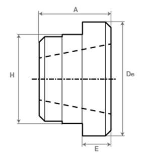 Plateau à souder diamètre 95