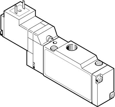 ELECTRODISTRIBUTEUR  MEH-3/2-1/8-P-B