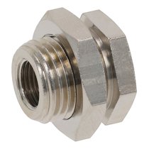 Traversée de cloison, taraudage traversant