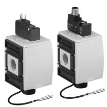 Distributeur 3/2, commande électrique, Série AS3-SOV-...-POS